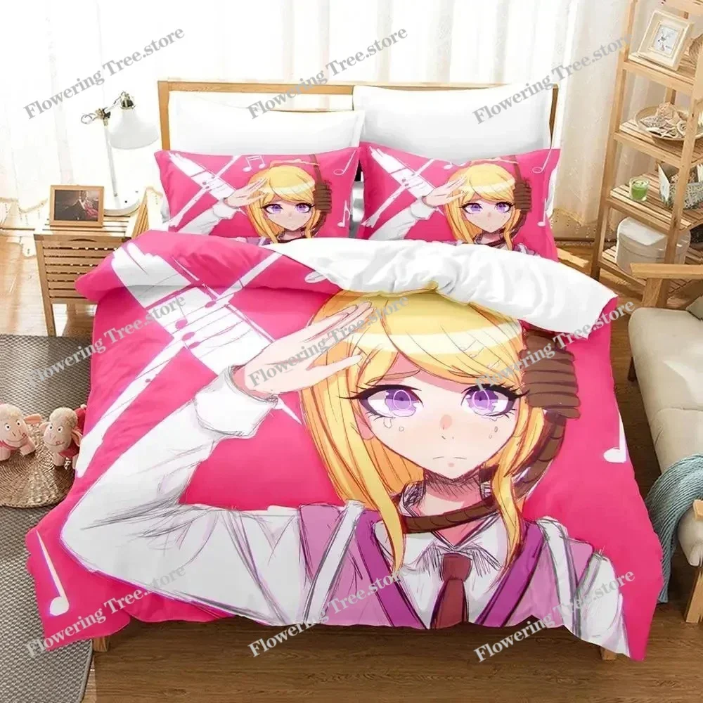 Anime Danganronpa V3 Bedding Set Duvet Cover Bed Set Quilt Cover Pillowcase Comforter king Queen Size Boys Adult029