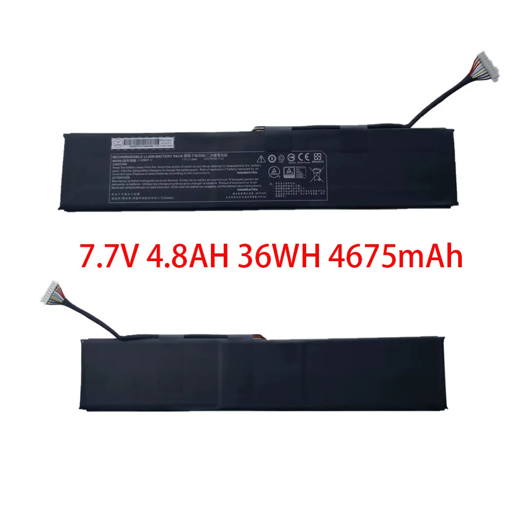 بطارية الكمبيوتر المحمول ل 6-87-L140S-32B00-E BT2105-B 7.7V 4675MAH 36WH 9Pin 9 خطوط جديد