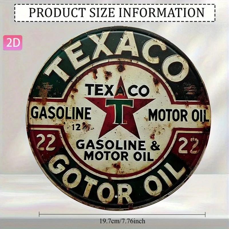 Papan Logam Minyak Texaco Klas - Kitchen Uncle ulasan dan harga