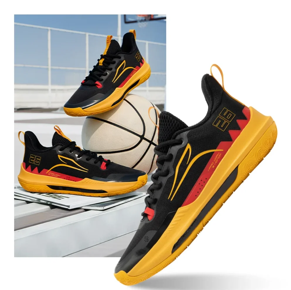 361 Degrees DVD Team Basketball Shoes Low-top Wear-resistant Non-slip Professional Actual Combat Cushion Male Sneakers 672431109 image 6