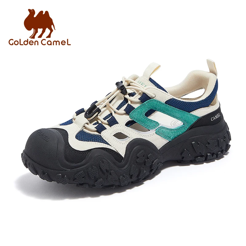 GOLDEN CAMEL Women's Shoes Summer Sandals Fashion Increased Casual Hiking Shoes for Women Lightweight Hollow Mountaineering Shoe