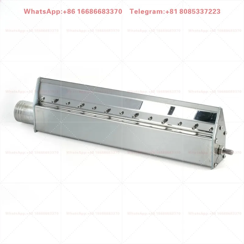 Stainless Steel Industrial Blower Air Knife High Pressure Wind Air Knife For Drive Conveyor Belt Assembly Line 100mm-1000mm