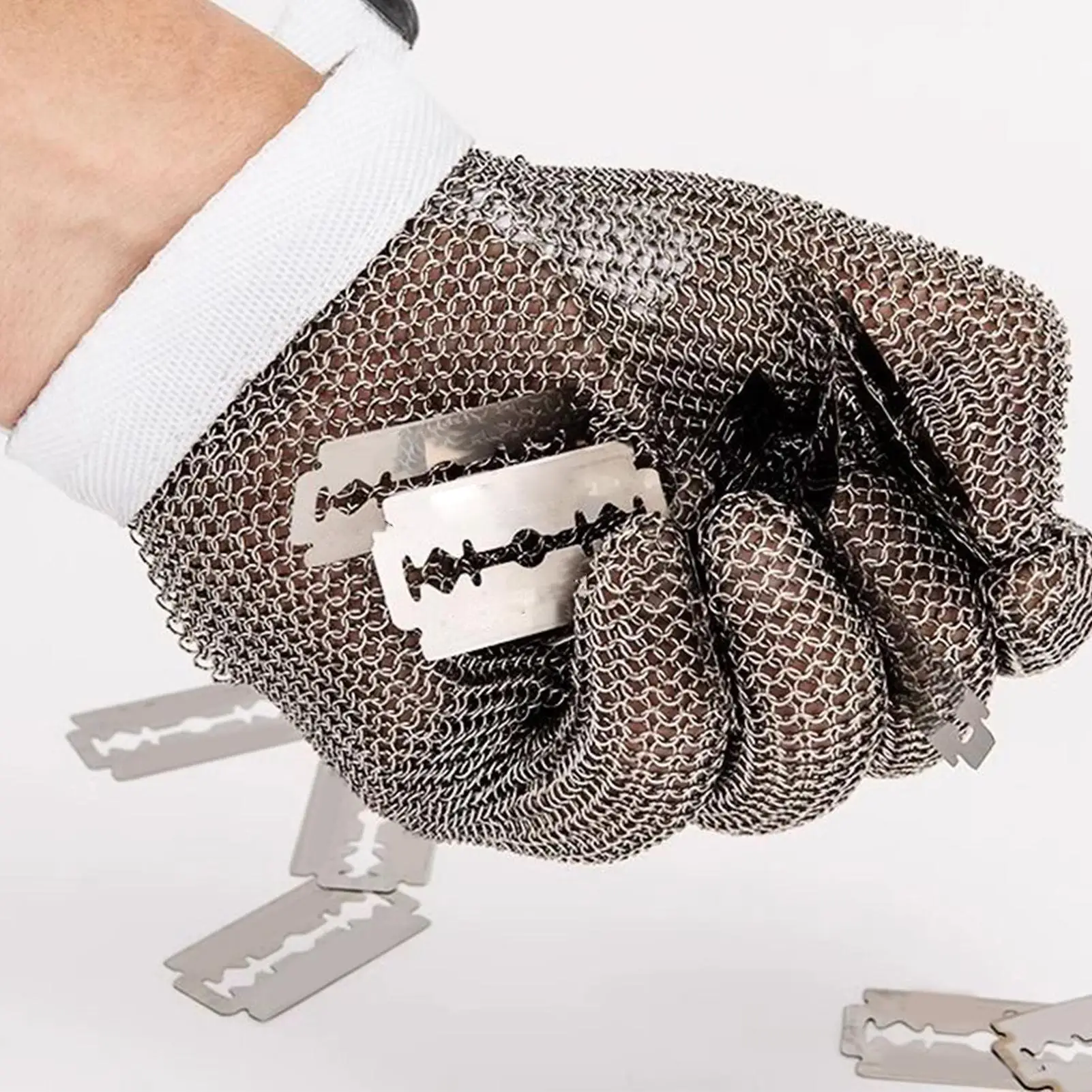 

Защитные перчатки для резки, устойчивые к проколам, перчатки для поваров, нержавеющие, устойчивые к порезам, для кухни, приготовления пищи, подготовки продуктов, чистки рыбы