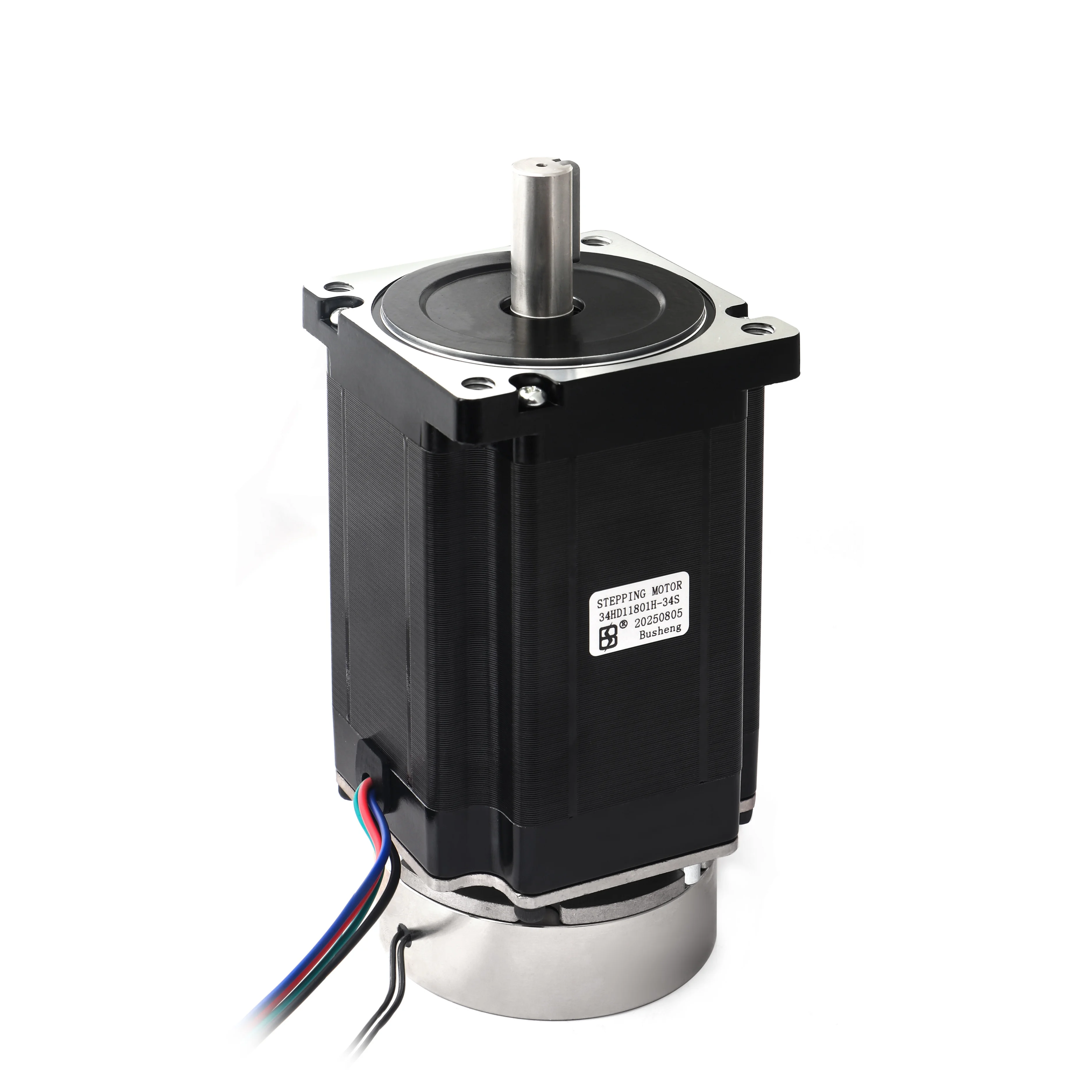 Nema 34 Stepper Motor with Brake - 34HD11801H-34S, 8.5N·m 6A 1.8° for 3D Printers, CNC Engraving Machines, Monitor DIY Projects