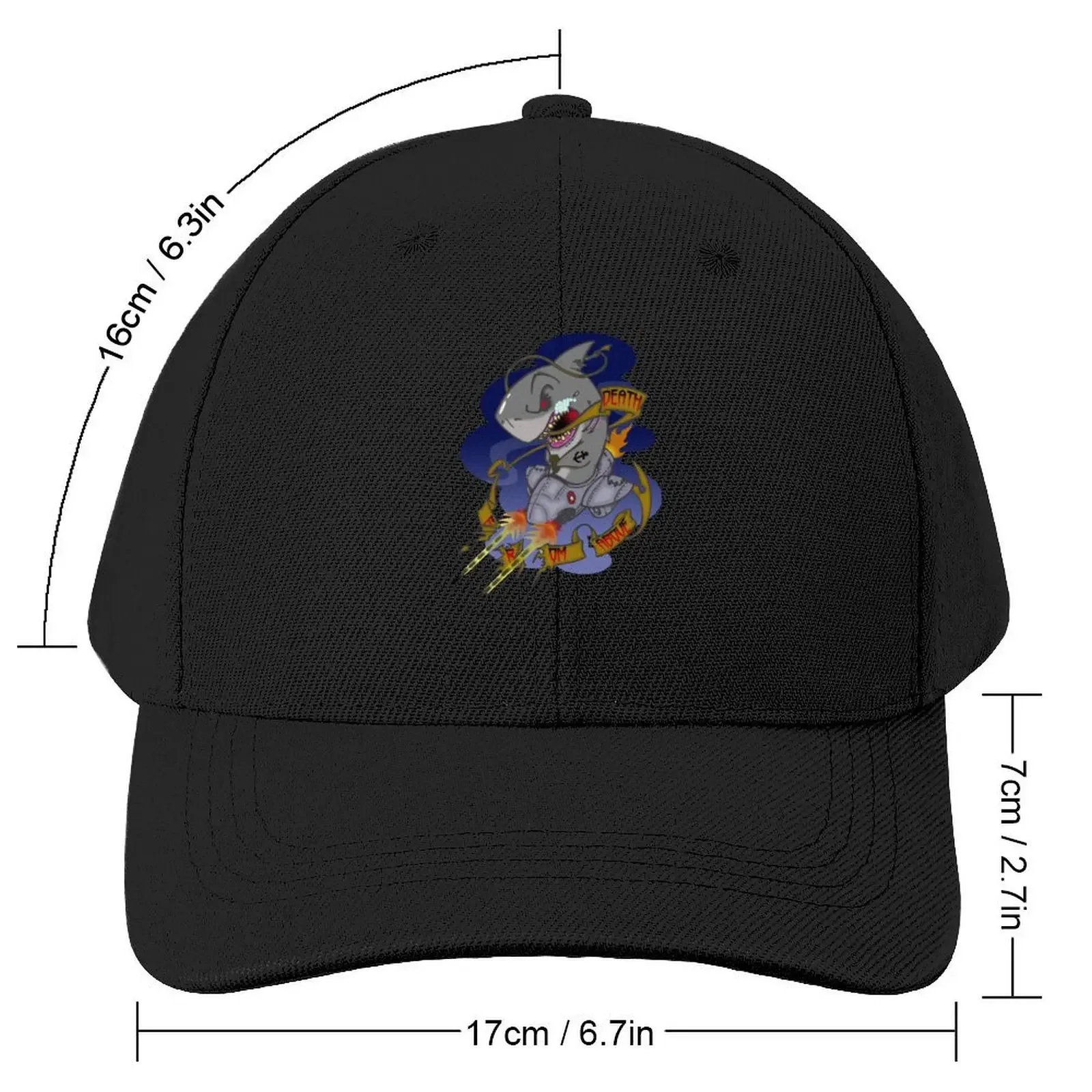 Death from above Baseball Cap Wild Ball Hat Sunscreen Mountaineering dad hat Men's Women's