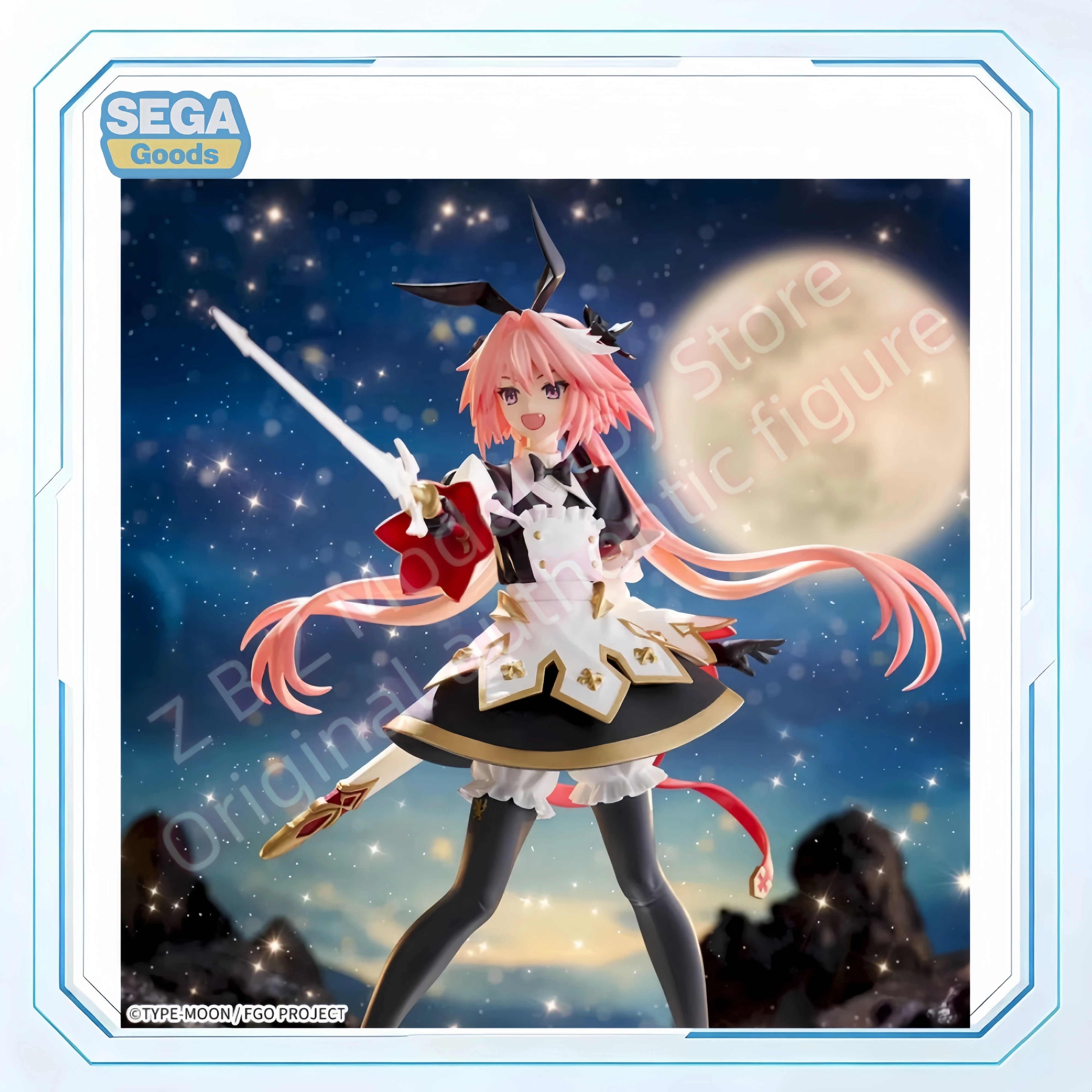 In Stock SEGA Original Genuine Anime Game Fate/Grand Order FIGURIZMα Astolfo Saber 21cm Collections Model Toy Figures Xmas Gift