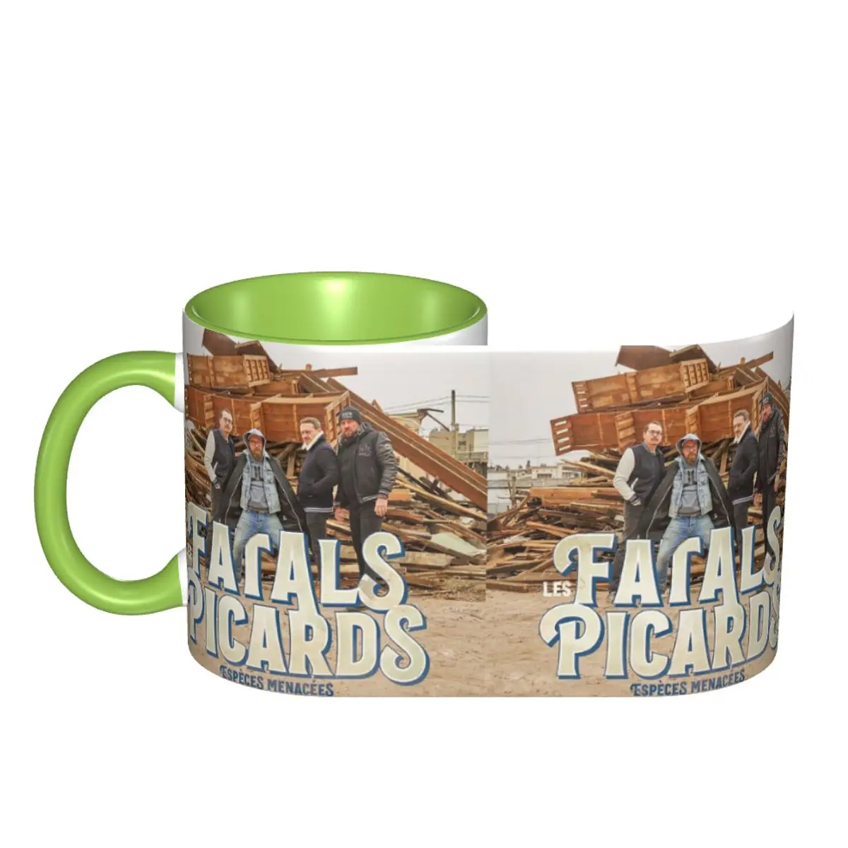 Керамическая кружка Les Fatals Picards Especes Menacees Album 2019 для кофе, чая, молока, подарок для женщин и мужчин, с возможностью индивидуального дизайна