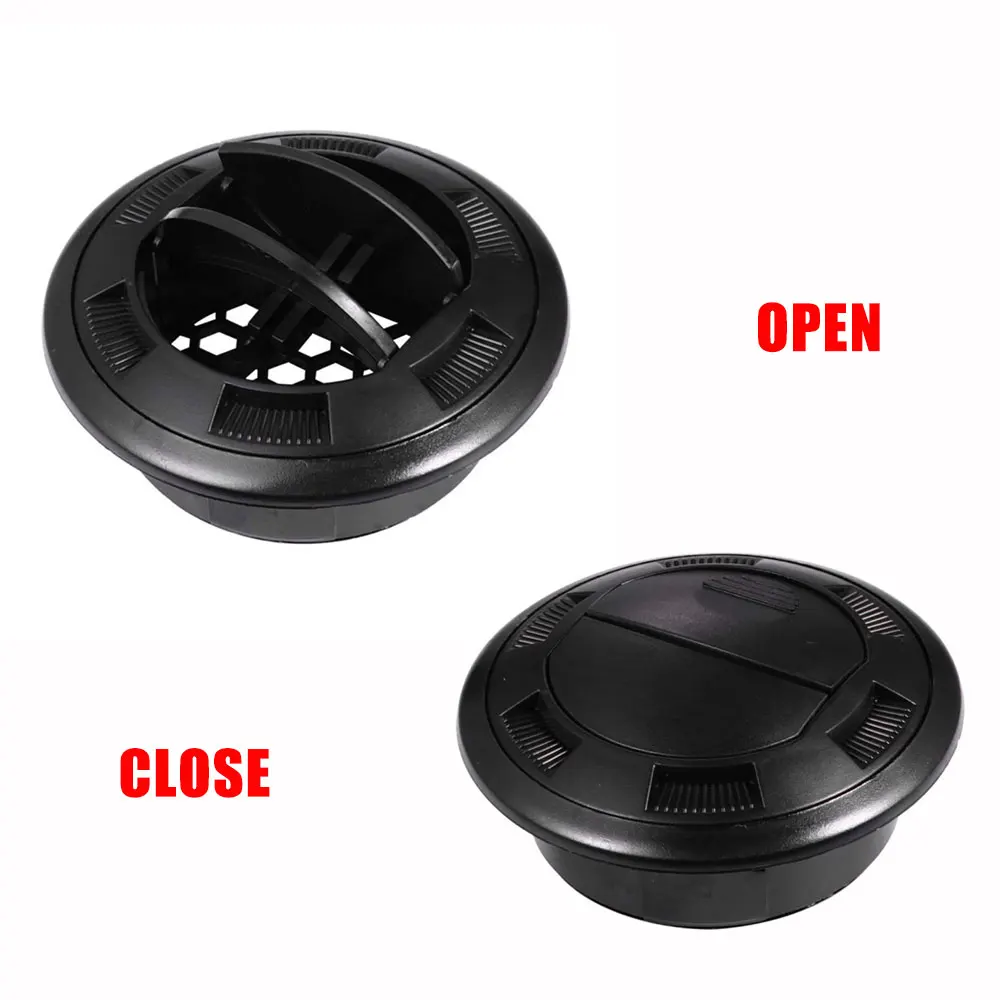 75mm Bus RV A/C Air Vent Round Air Conditioning Outlet W/ Honeycomb Grille Air Conditioner Outlet For Webasto Eberspacher Heater