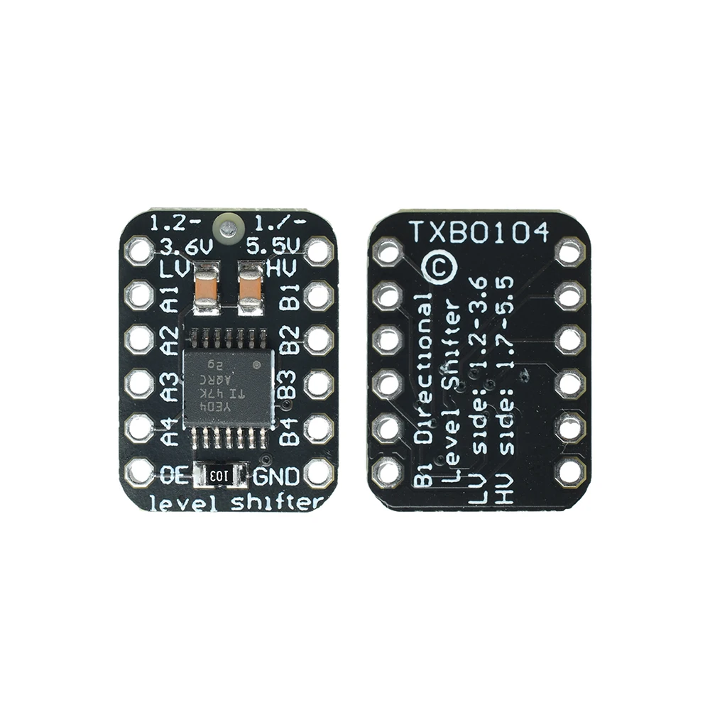 TXB0104 Bidirectional Level Converter Module Auto-Direction Signal Conversion for IoT DIY Electronics