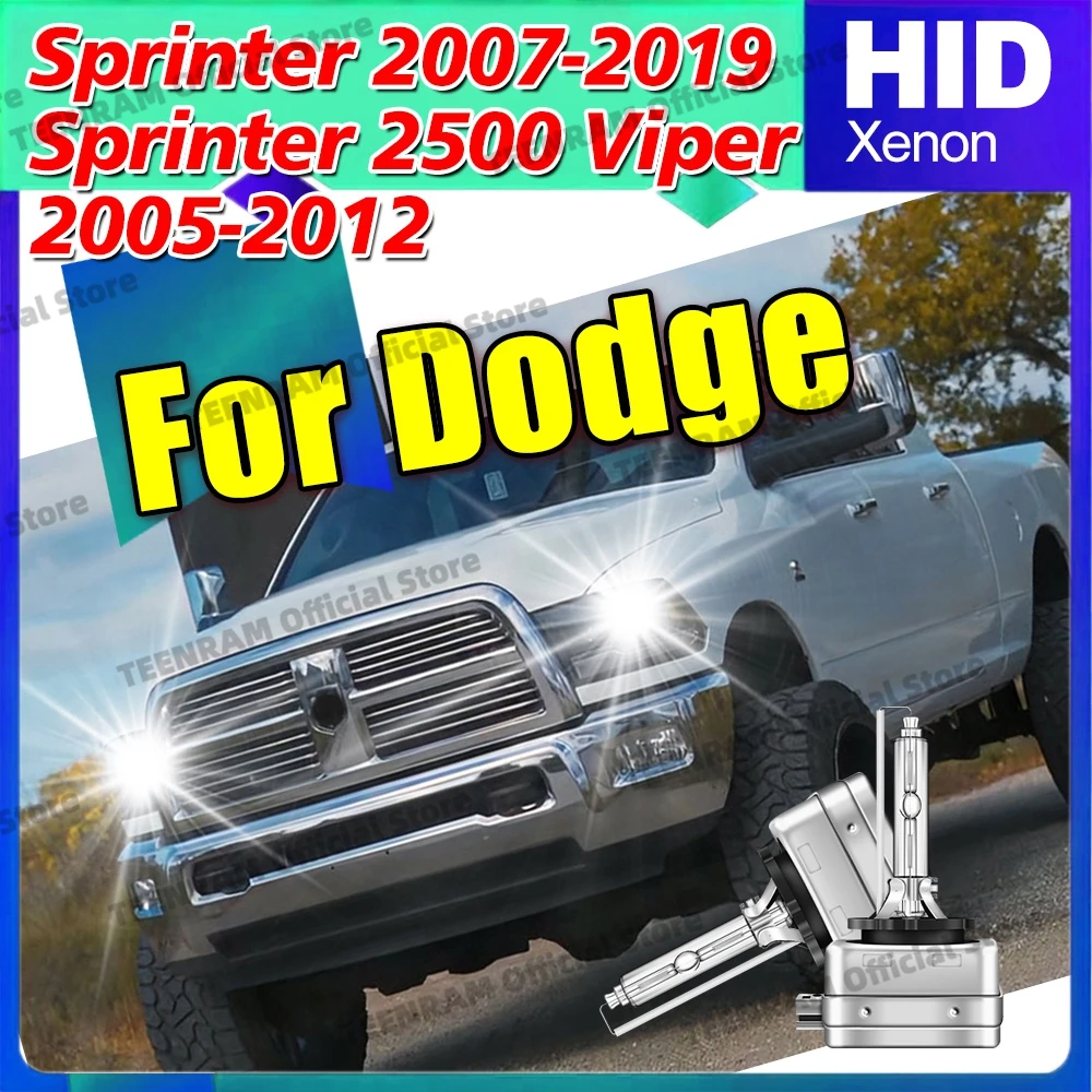 

2x автомобильные ксеноновые лампы HID D1S D1 для Dodge Sprinter 2007-2019 Sprinter 2500 Viper 2005-2012, фары 6000K 8000K 10000K 35W 12V