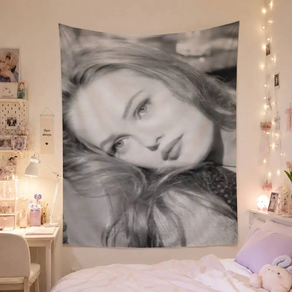 French singer V-Vanessa Paradis Flag Outdoor Decorations for Bedrooms Home Decor Items Decoration