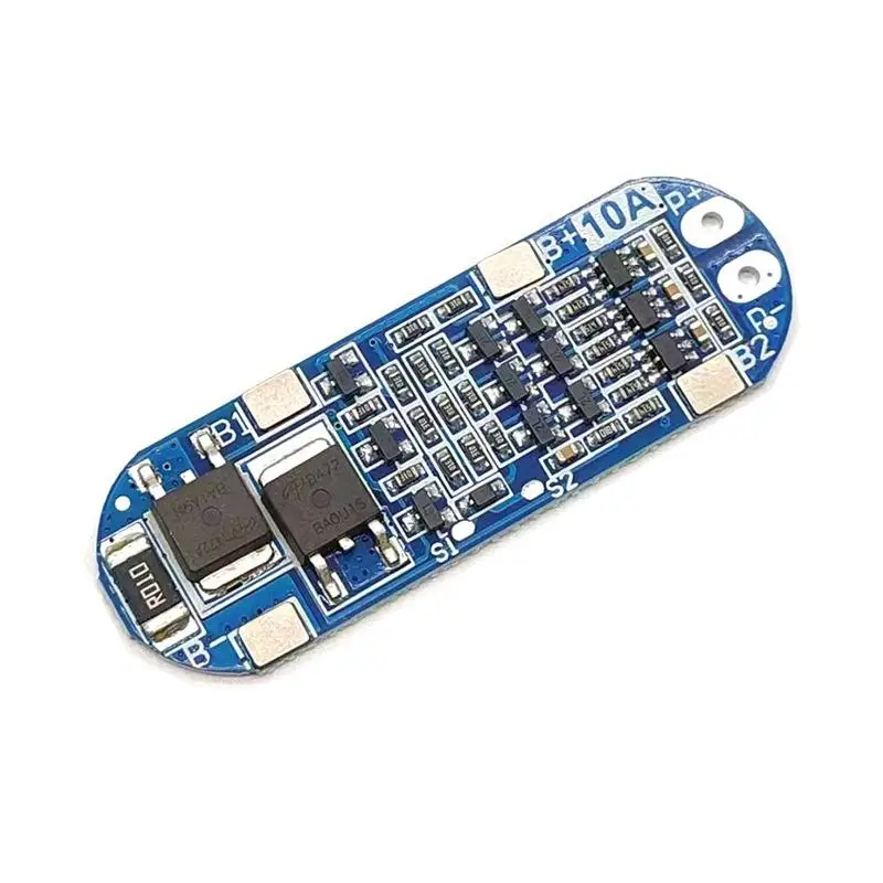 【D】3S 10A 11.1V 12V 12.6V Lithium Battery Charger Protection Board Module for 18650 Li-ion Lipo Battery Cells BMS 3.7V