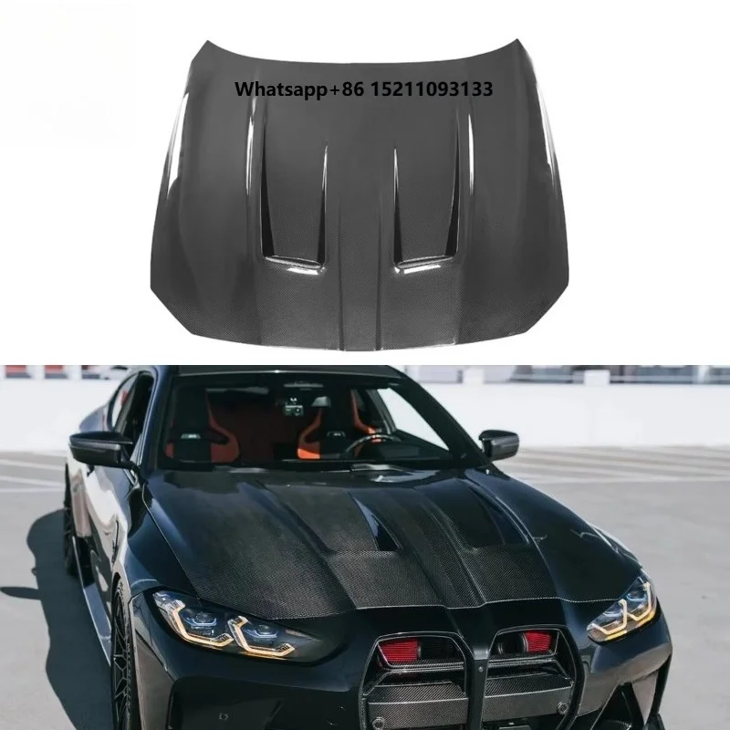 Dry Carbon Fiber Hood Engine Cover Perfect Fitment Guaranteed
