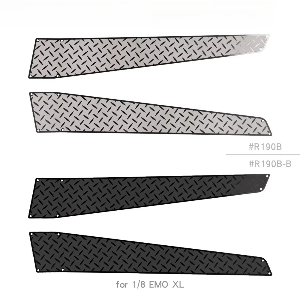 1/8 EMO XL Bison Hood Metal Protective Modification Engine Hood Anti-slip Plate Suitable for Crossrc 1/8 EMO XL Bison RC Car