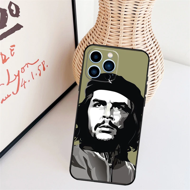 Che Guevara Case For iPhone 11 12 13 14 16 15 Pro Max Mini X XS Max XR Plus Cover Coque