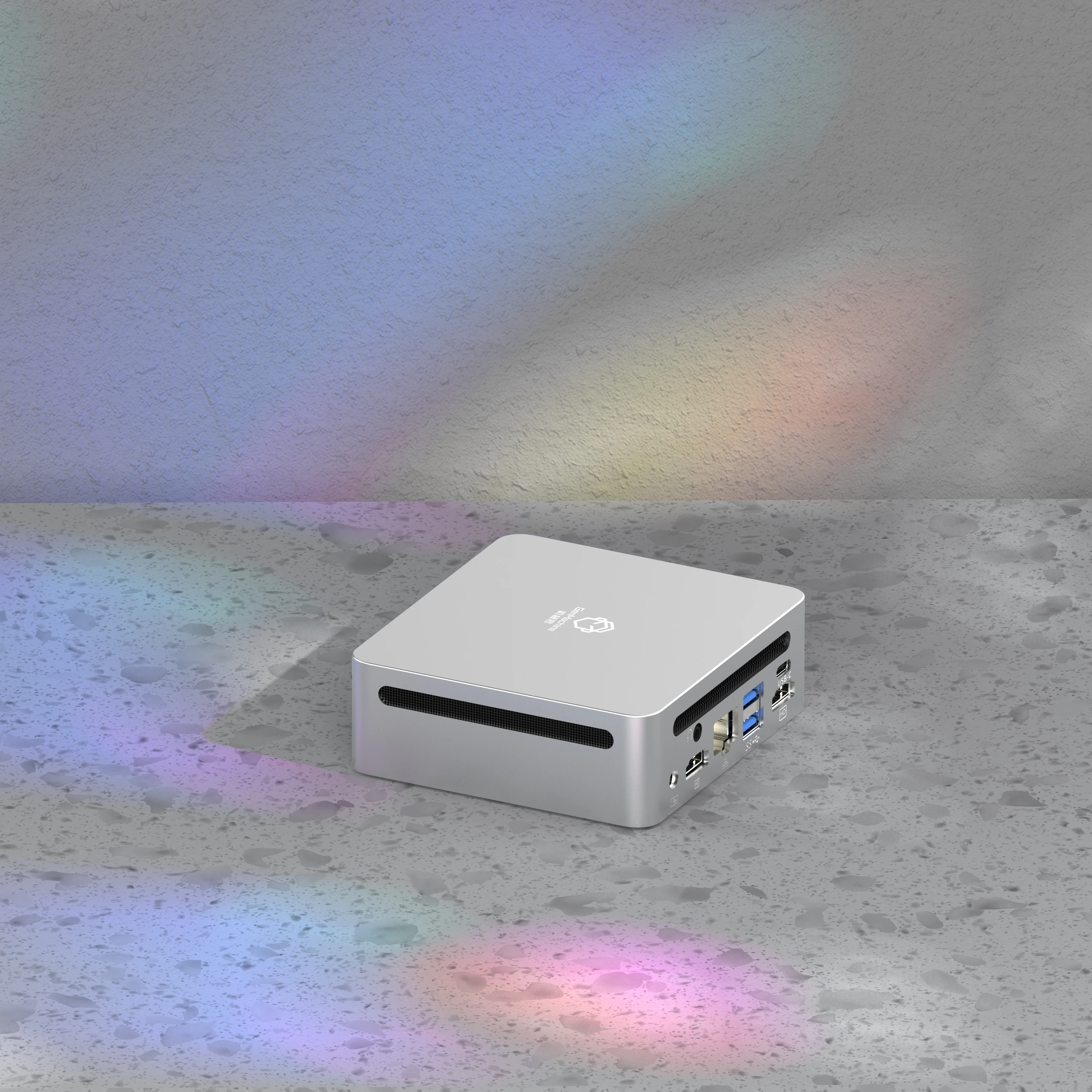 GenMachine Mini PC AMD Ryzen5 4500U Win11 R5 4500U 256GB ~ 2TB DDR4 Dual Channel Büro Gaming Computer PC Gamer DIY Geschenk LOL CSGO