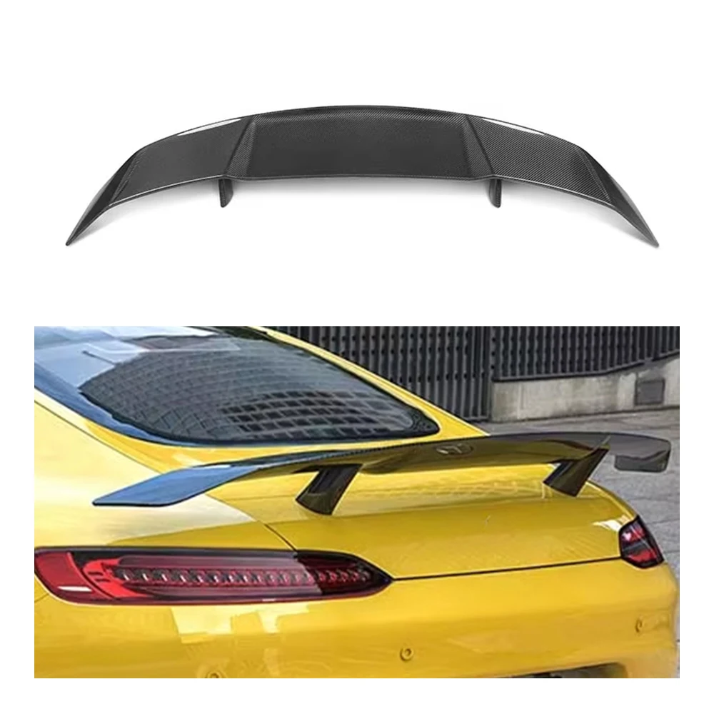 

AMG GT GTS GTC C190 Carbon Fiber Car Parts Rear Trunk Spoiler Wing for AMG GT GTS GTC C190 Ver2