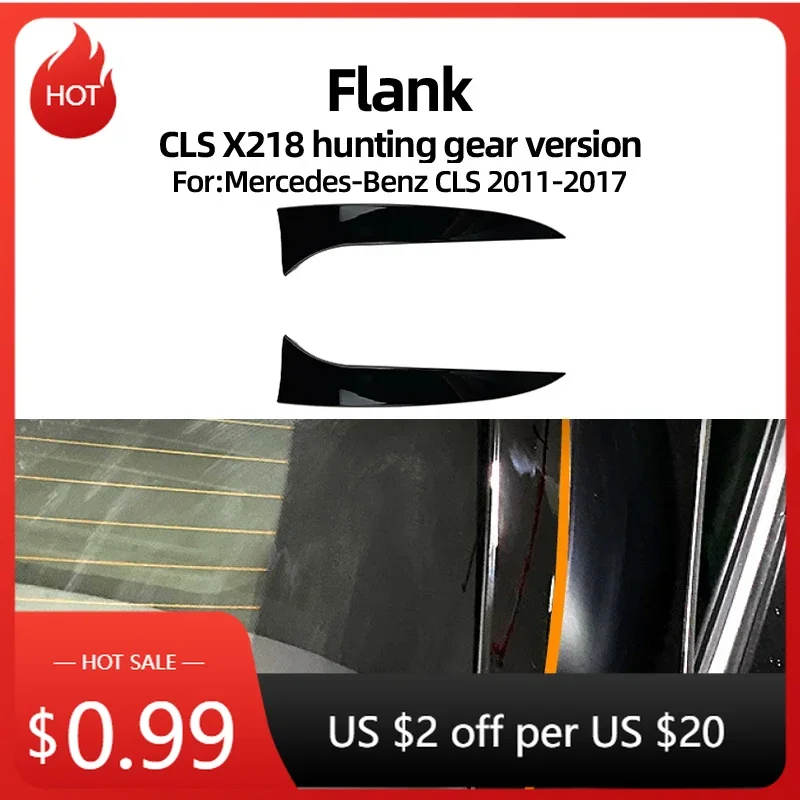 

Emblems For Mercedes Benz CLS Class X218 Shootingrake 2011-2017 Hunting Edition Tail Wing Wing Modification Accessories