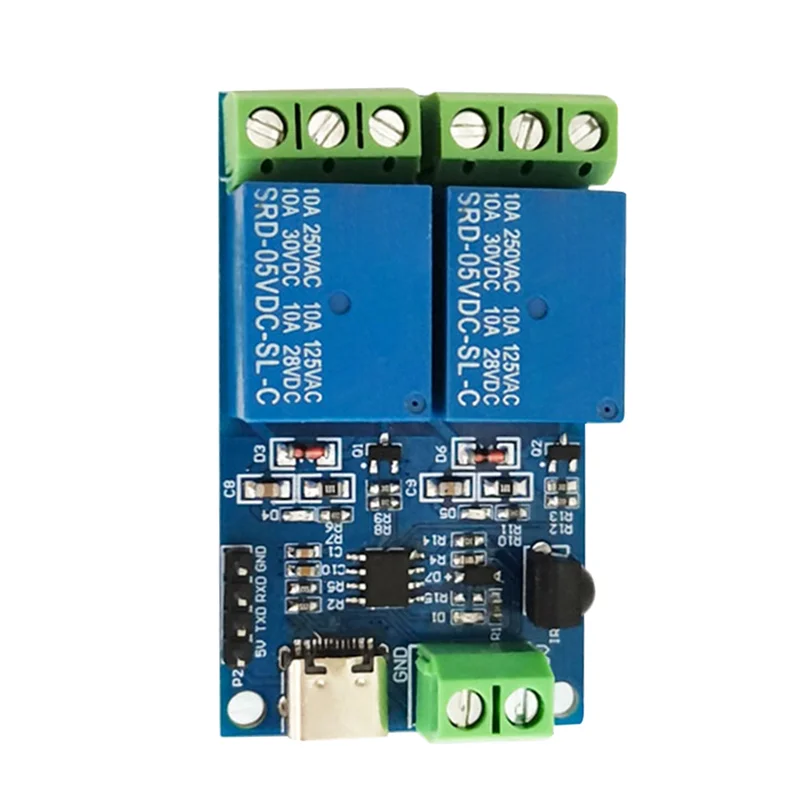 N93R Telecomando a infrarossi Rubinetto autobloccante wireless Modulo wireless portatile multifunzione interbloccabile a doppio relè