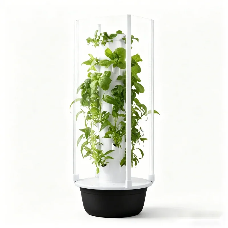 5 Layer Smart Vertical Hydroponic Garden with Grow Lights Indoor Herb Vegetable Planter Home Soilless Cultivation System view 2