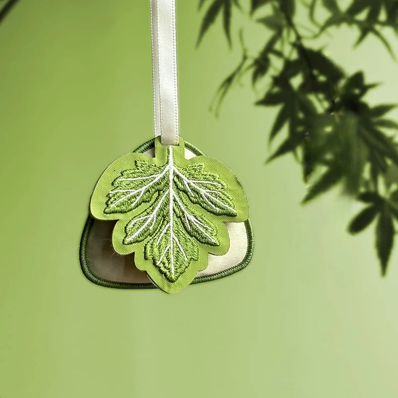 Dragon Boat Festival Wormwood Embroidered Sachet, Safe & Healthy Zongzi Car Hanging Gift
