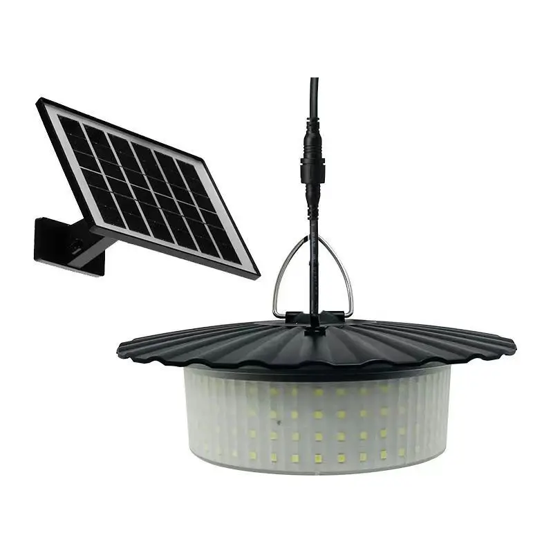 Solar Chandelier 244led 5 Mode IP65 Waterproof Shed Light Motion Sensor Indoor Outdoor Lighting