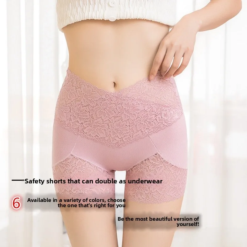 

Женские трусы-стринги с высокой талией, кружевные, из чистого хлопка, непрозрачные, летние, тонкие, больших размеров