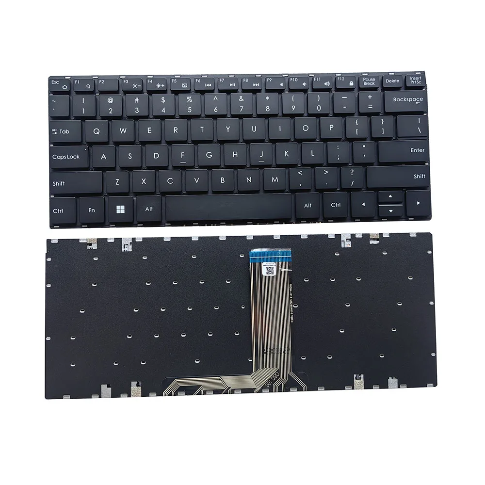 Laptop Backlit Keyboard For itel Spirit 2 MB2804016 F0094-016 English US Black No Frame New