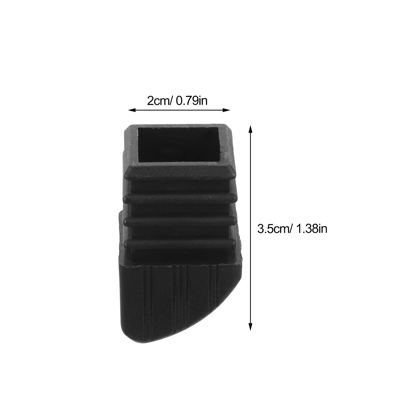 10 pezzi protezioni per le gambe della sedia coperture per i piedi dei mobili cuscinetti per le gambe del tavolo in plastica protezioni per il pavimento che riducono il rumore coperture per i piedi dei mobili