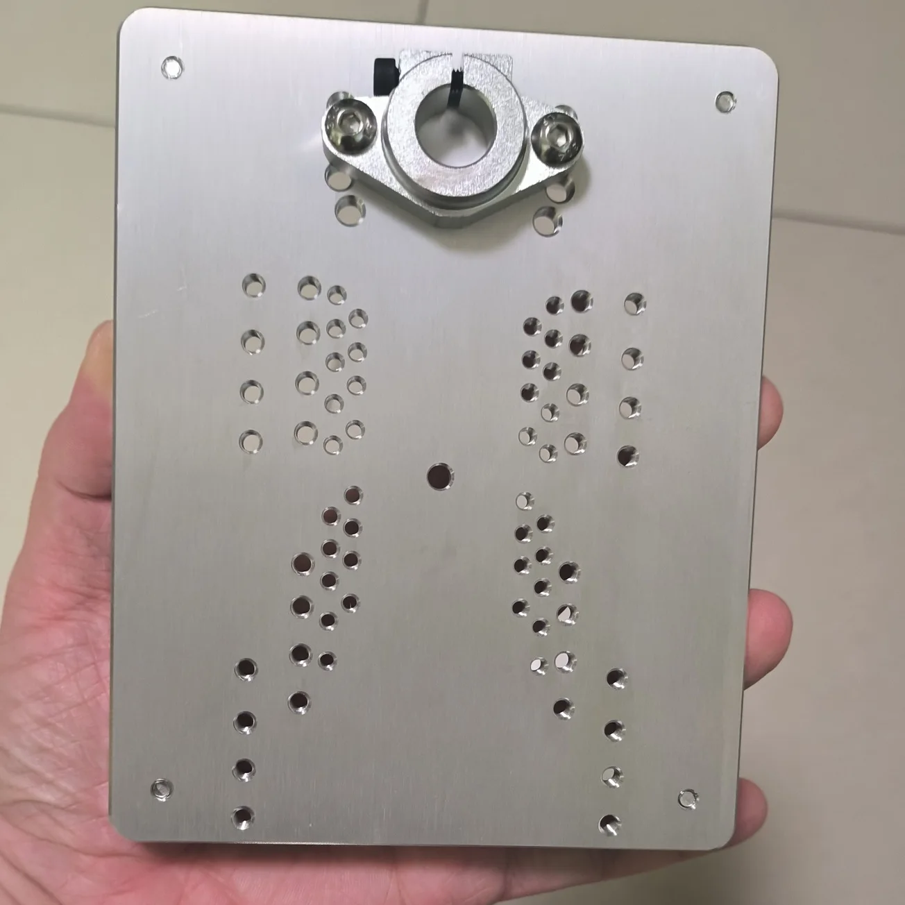 120X150X6mm Mini Drilling Machine Bottom Plate Can Be Paired with 40/50/60/80mm Fine Tuned Slide Table