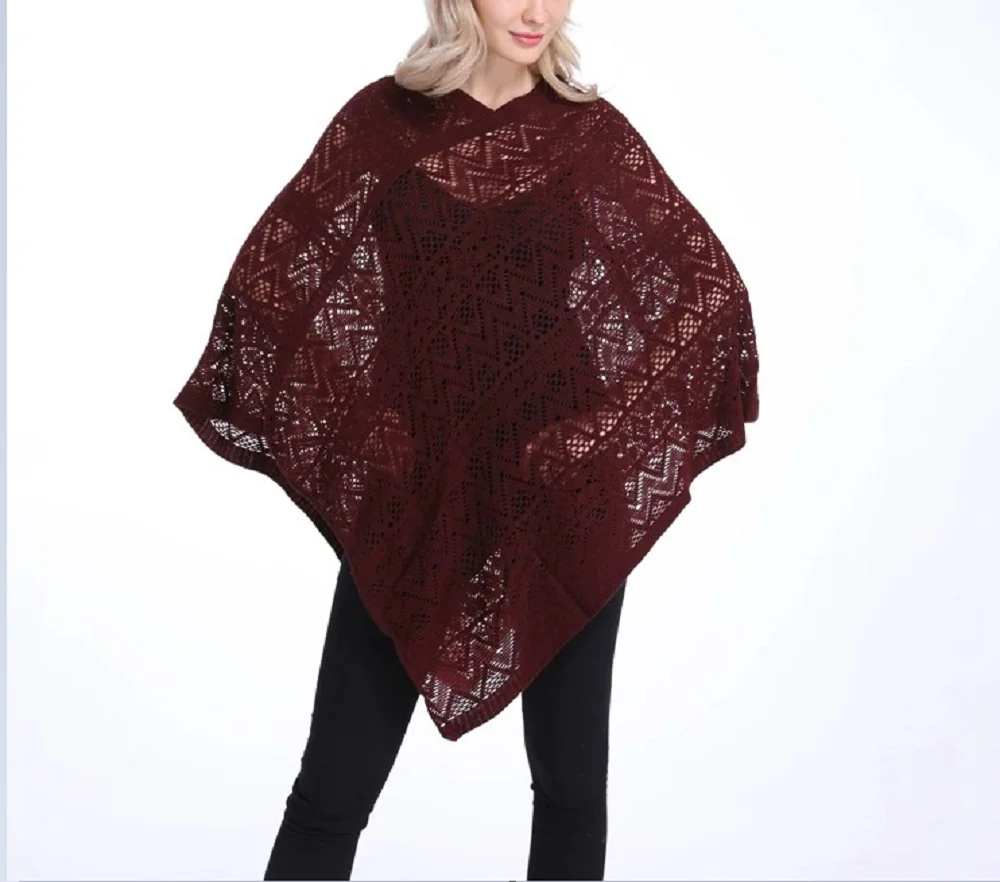 Capa de encaje para mujer, chal hasta la cintura para mamá, accesorio de moda elegante, talla uniforme, estilo informal