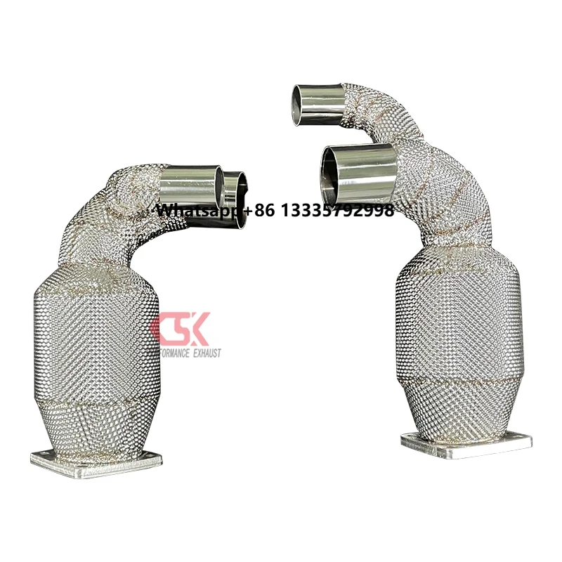 

Excellent Performance Optimize Power Downpipe for Porsche 991.2 Carrera/Carrera S/Carrera 4S Downpipe End Exhaust