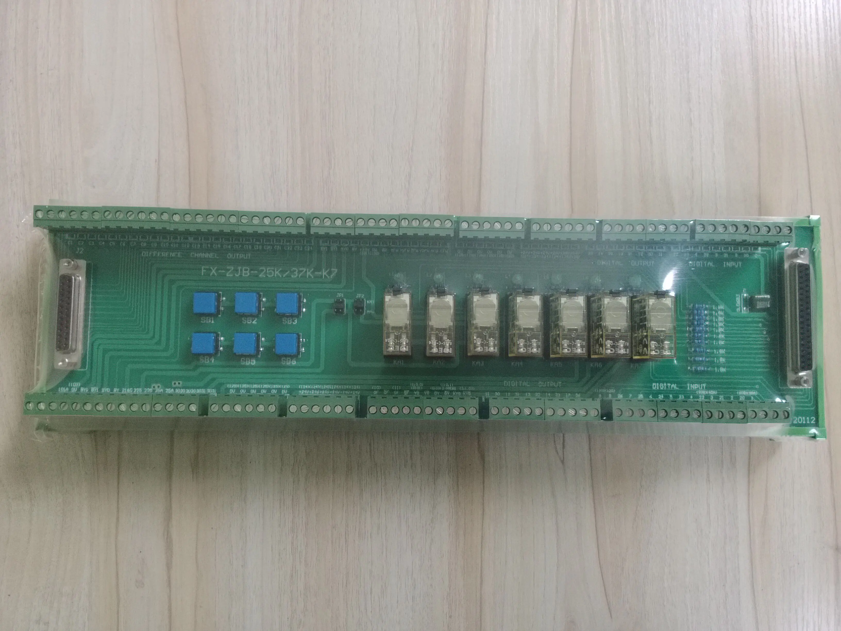 Intermediate relay module relay board FX-ZJB-25K/37K-K7