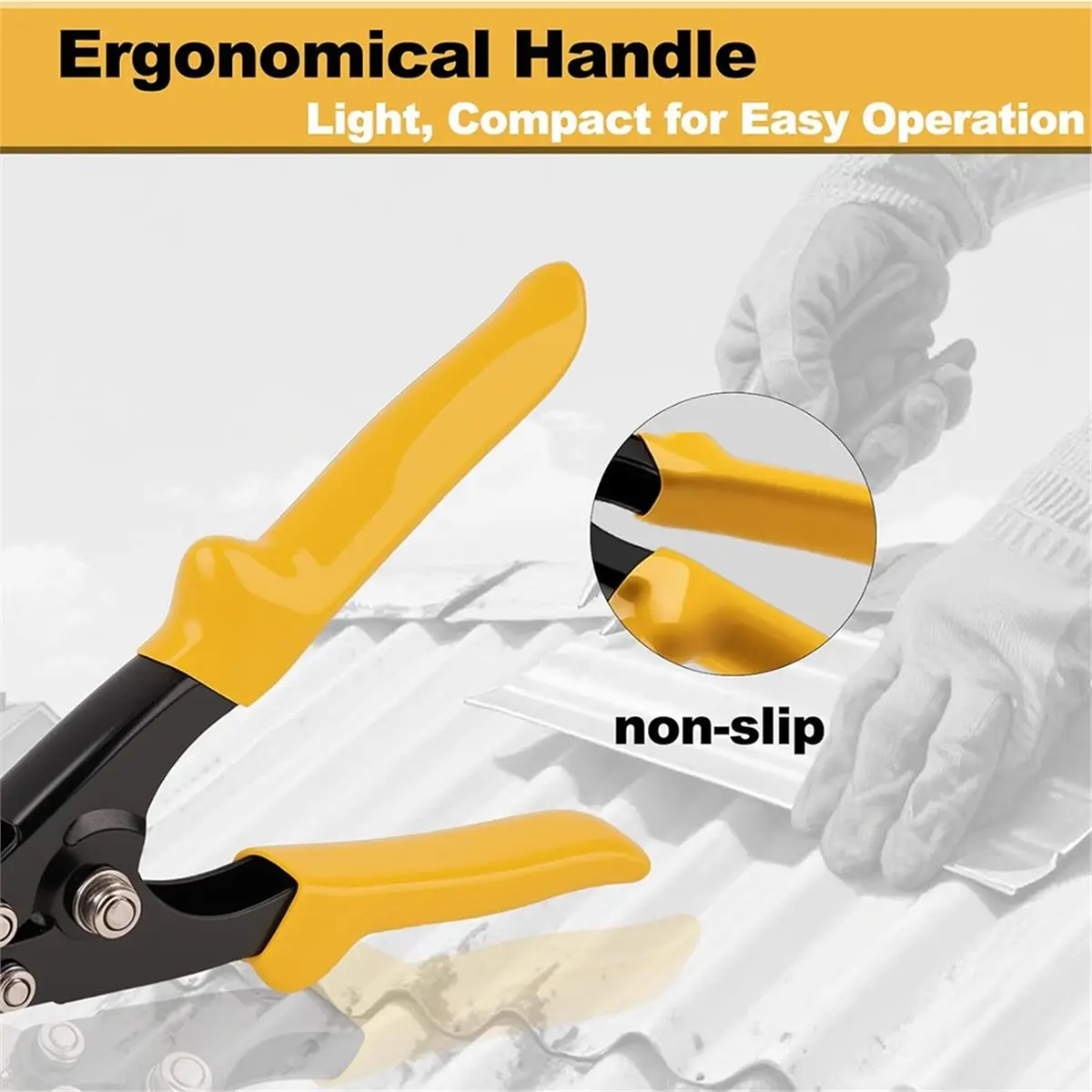 Reliable- 3 Inch Sheet Metal Hand Seamer, Straight Jaw Bender for HVAC, Metalworking & DIY Projects