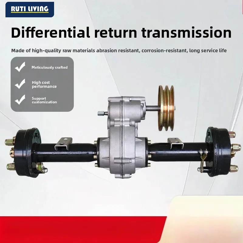 Gearbox for Spraying & Fertilizing Machine Wheat Compactor Seeder Integrated Rear Axle Gear Box