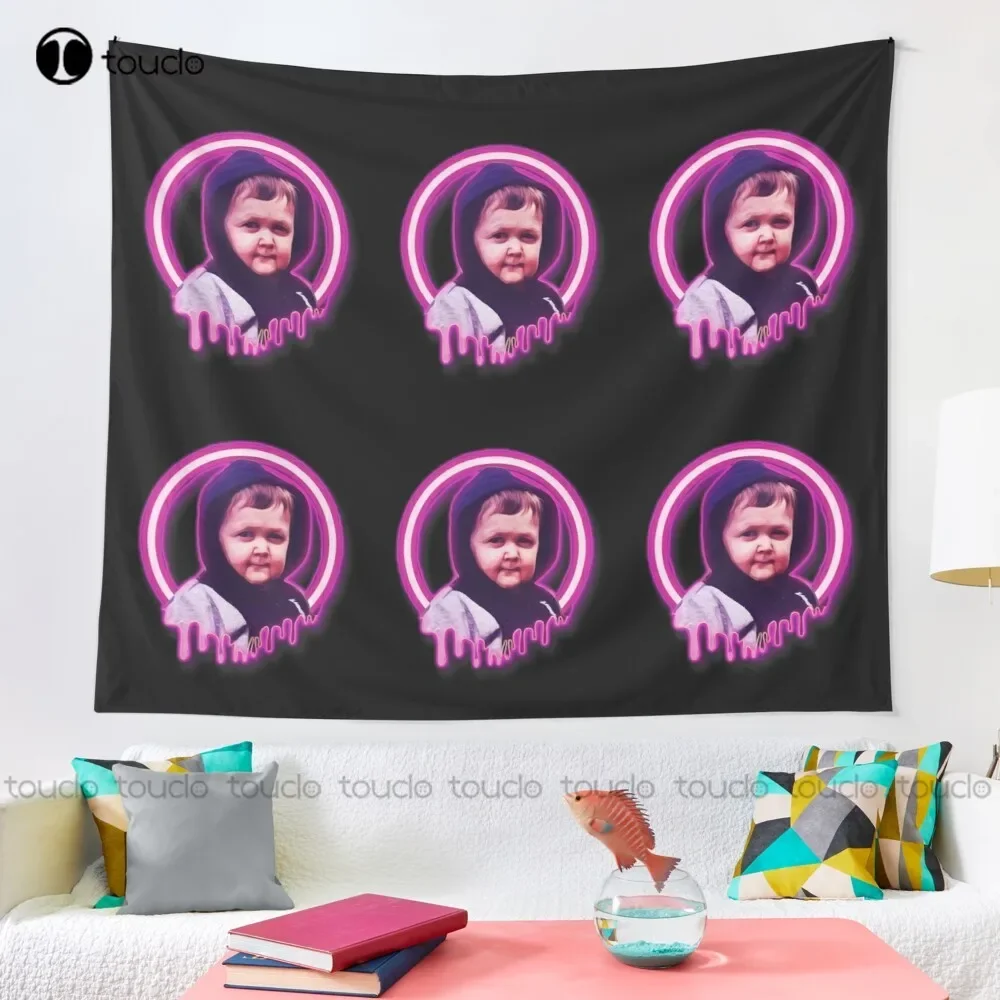 Hasbulla Magomedov In Circle Tapestry Wall Tapestry For Bedroom Blanket Tapestry Bedroom Bedspread Decoration Background Wall