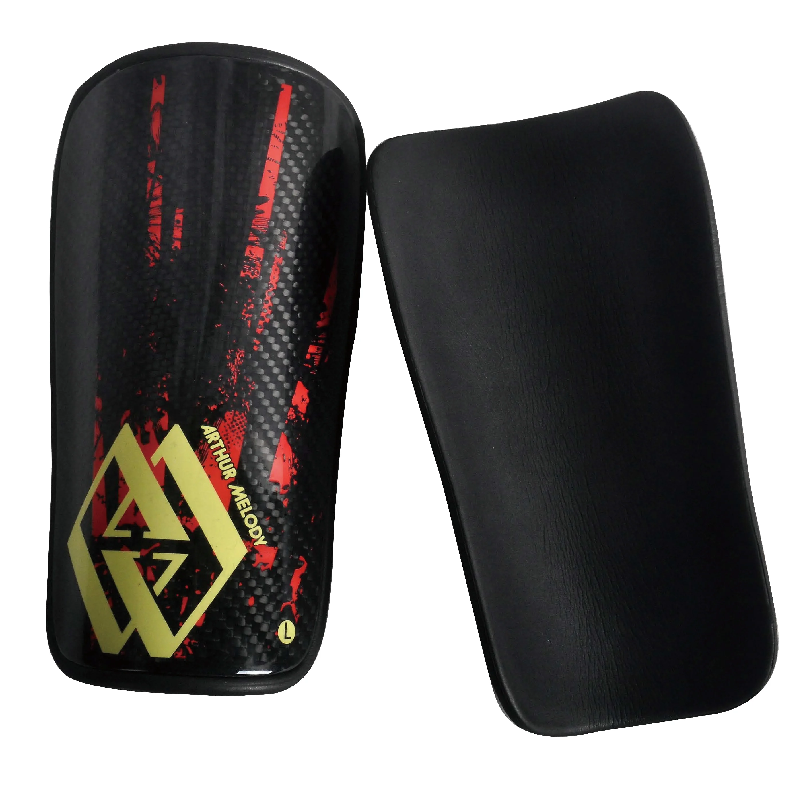 

OEM Customized Carbon Fiber Soccer Shin Guard Elbow & Knee Pads for Leg Protection