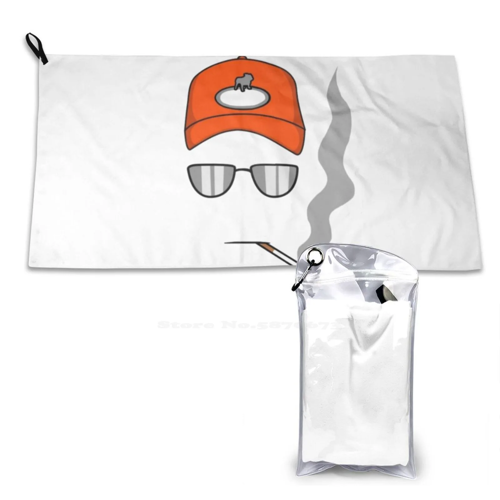 Rusty Microfiber Quick Dry Towel Beach Towel Rusty Shackleford Dale Gribble King Hill Fanart