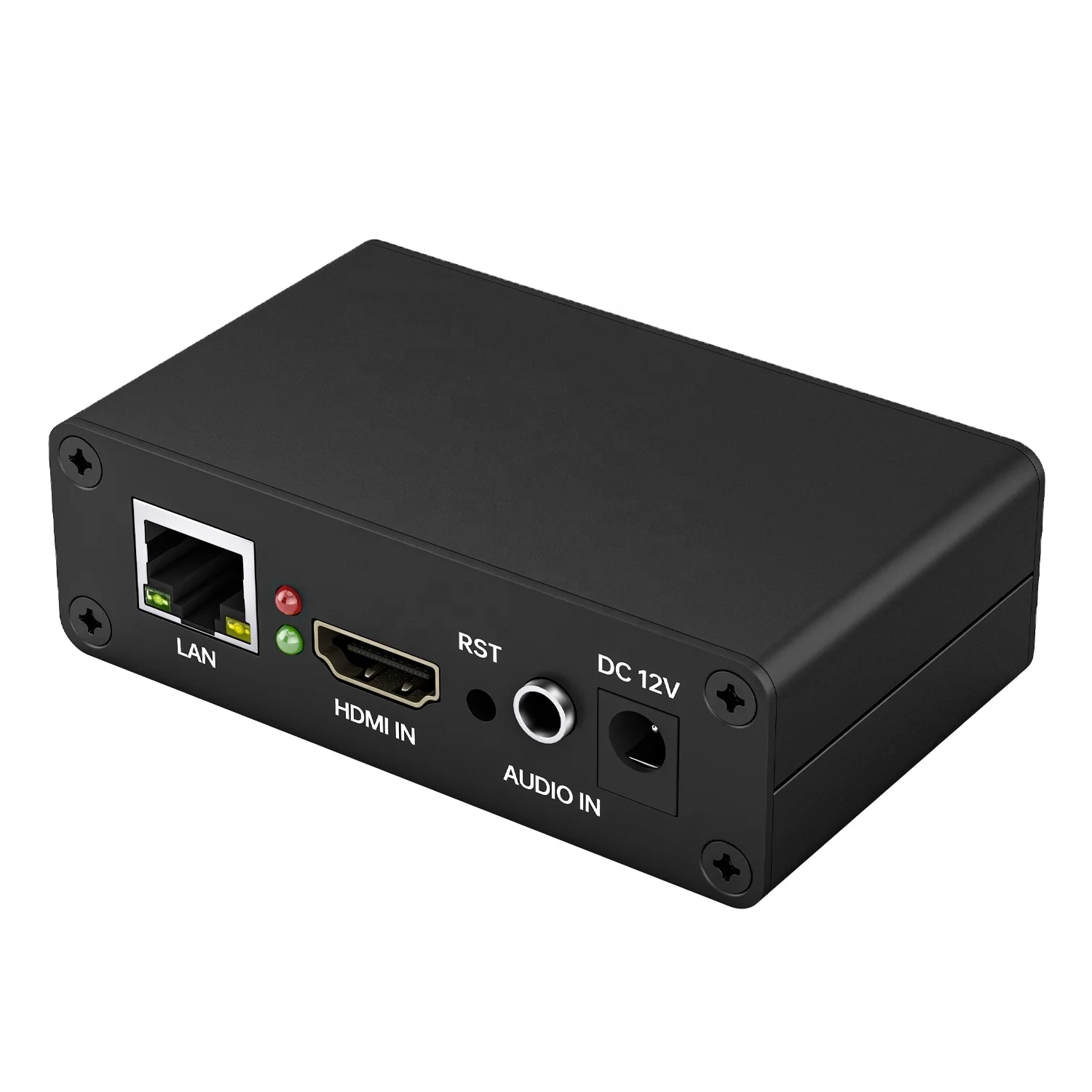 Low Cost Mini SRT RTMP RTSP H.265 H.264  Ip Video Capture Card Box Streaming Encoder NVR