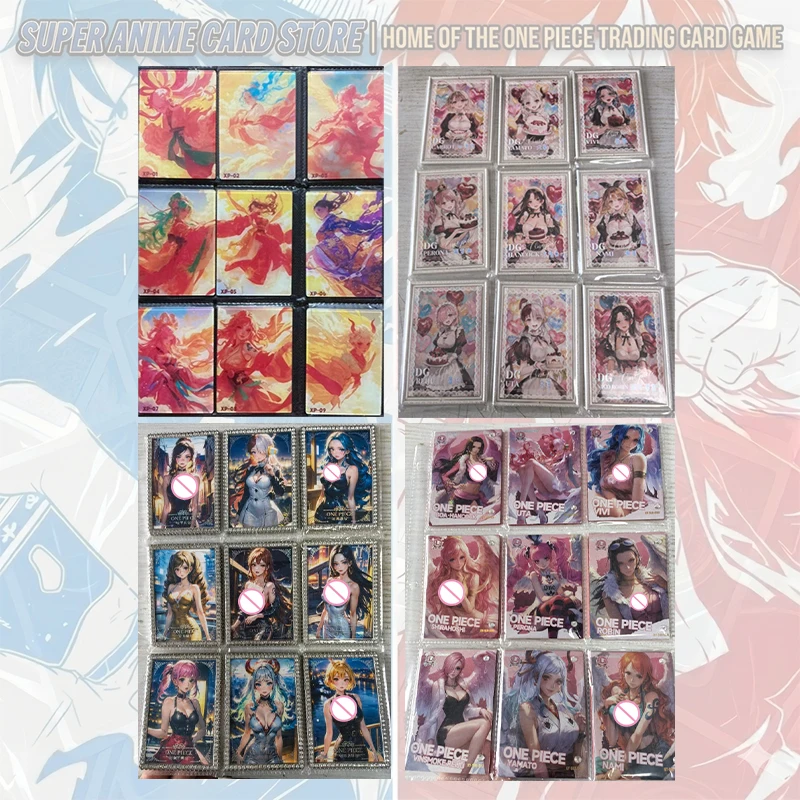 Japanese Anime One Piece Card Set Xp Dg Slr Nami Vinsmoke Reiju Perona Shirahoshi Yamato Nefertari D Vivi Collectible Cards