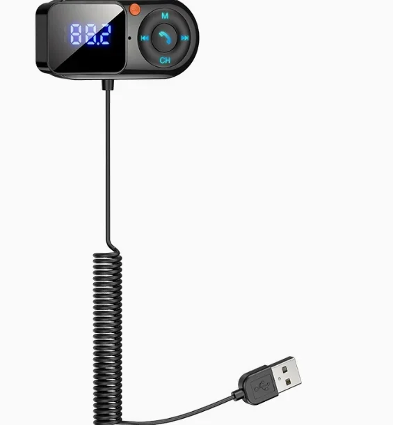 Durable T1 Car MP3 Car Player Music USB Car Charging Bluetooth 5.0 Receiver FM Transmitter In Stock