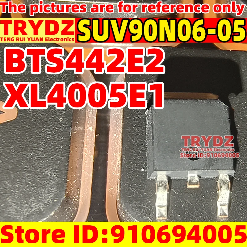 20-2pcs SUV90N06-05 TO-262 / BTS442E2 XL4005E1 TO-263 Power DC-DC voltage regulator IC