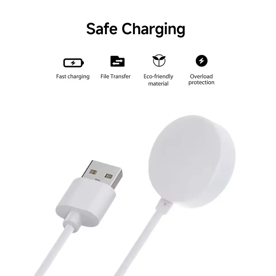 Cable de carga magnético de 5V/1A para S8 Pro/DT3/S8 PRO MAX/S7 Pro/DT7, cargador inalámbrico universal para varios modelos de relojes inteligentes