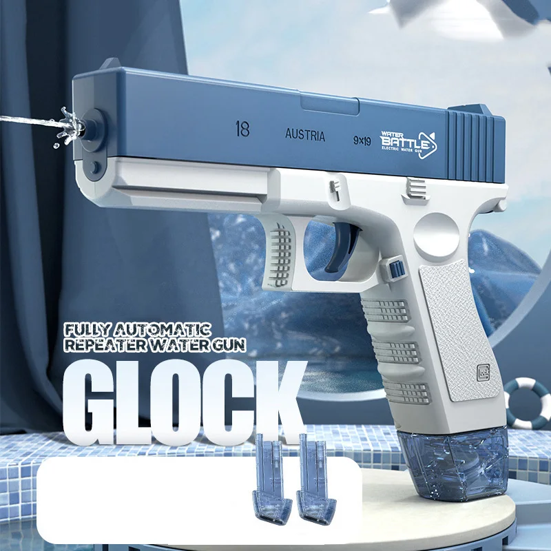 مسدس مياه محمول باليد للأطفال في الهواء الطلق ، ألعاب صيفية بدون بطارية ، أنشطة الوالدين والطفل