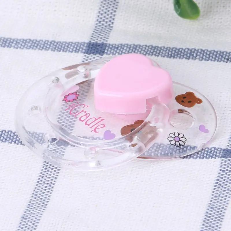 HUYU-Mini juguetes para bebé 2,56x1,97x0,2 pulgadas, chupete magnético para muñeca para niños 6 años, entrenamiento