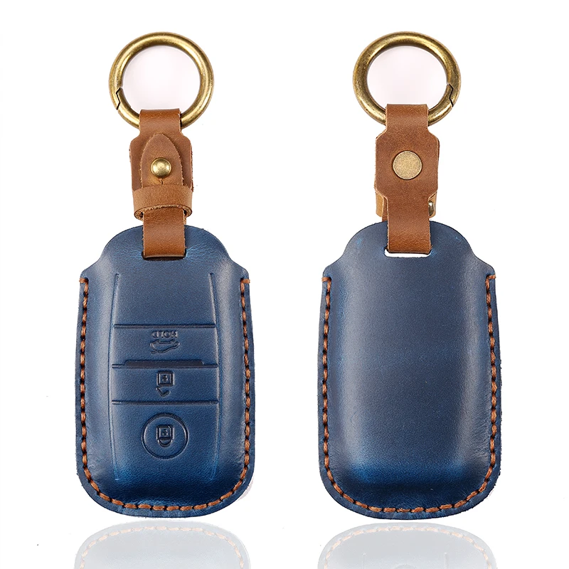 

Car Remote Key Case Cover Shell Keychain For KIA Sportage Cerato Optima K2 K3 K4 K5 RIO Picanto Soul Sorento Sedona 3 4 Buttons