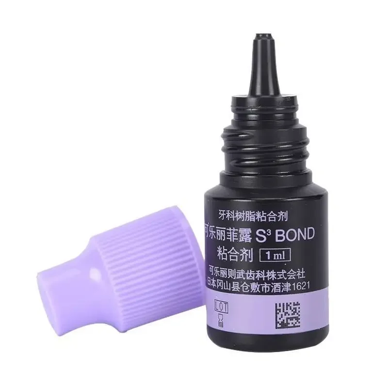 Kuraray لاصق ذاتي النقش S3-BOND مستعبد مع لاصق ذاتي النقش ملء الراتنج تجميل قشرة الراتنج الغراء 1 مللي/زجاجة