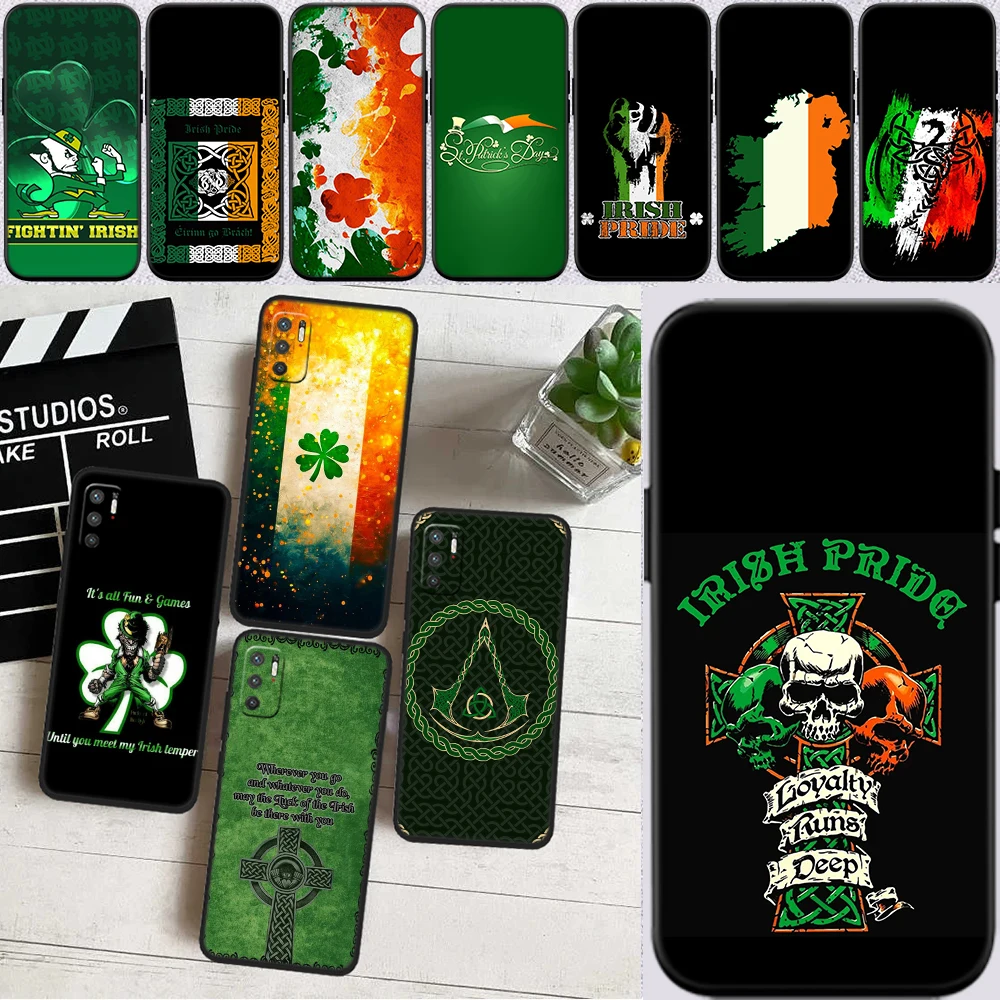 Phone Cases Ireland - غطاء هاتف بعلم أيرلندا لسامسونج جالاكسي