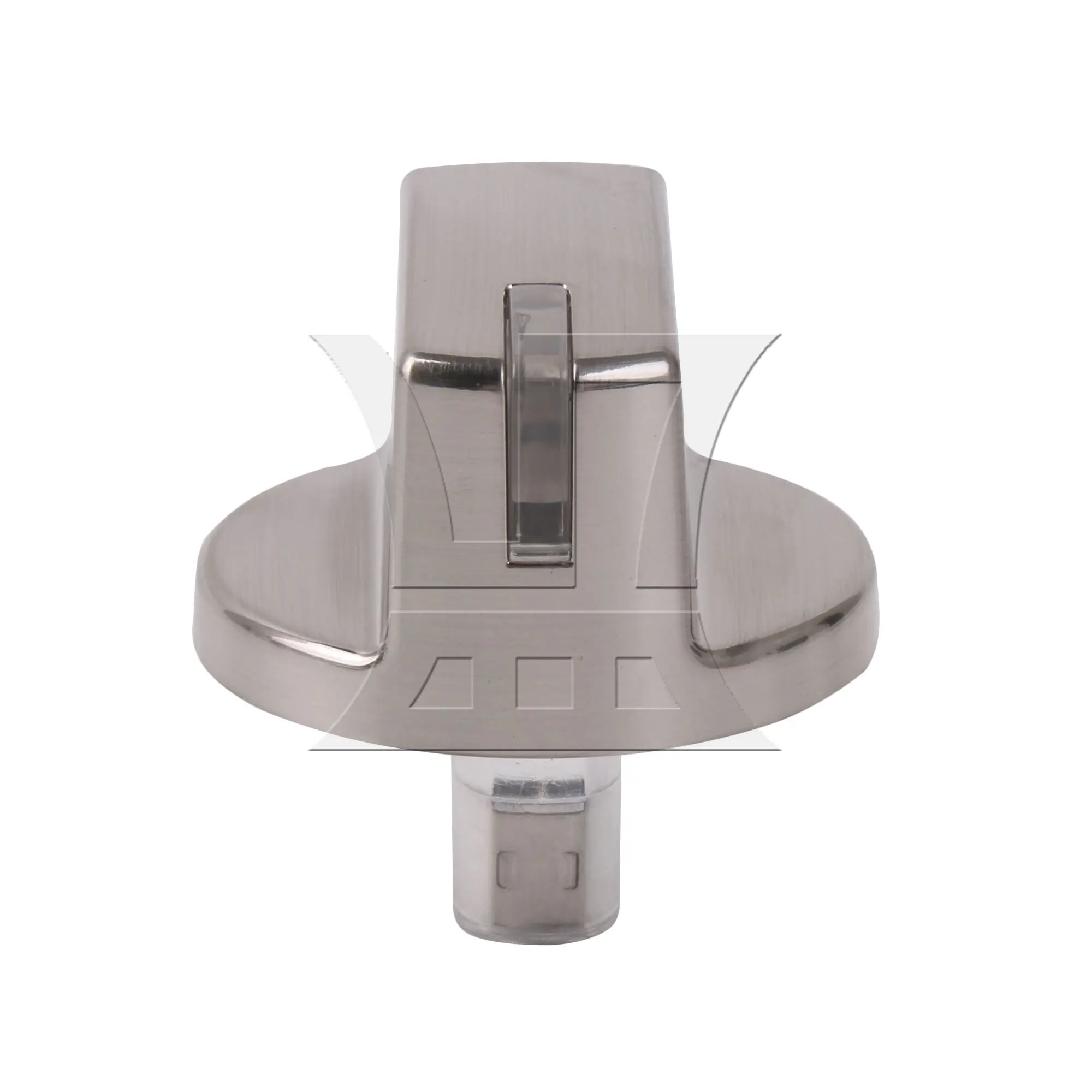 CNBTR Silver Burner Control Knob with 6x5.5mm Mount Hole Replacement for AP5594929