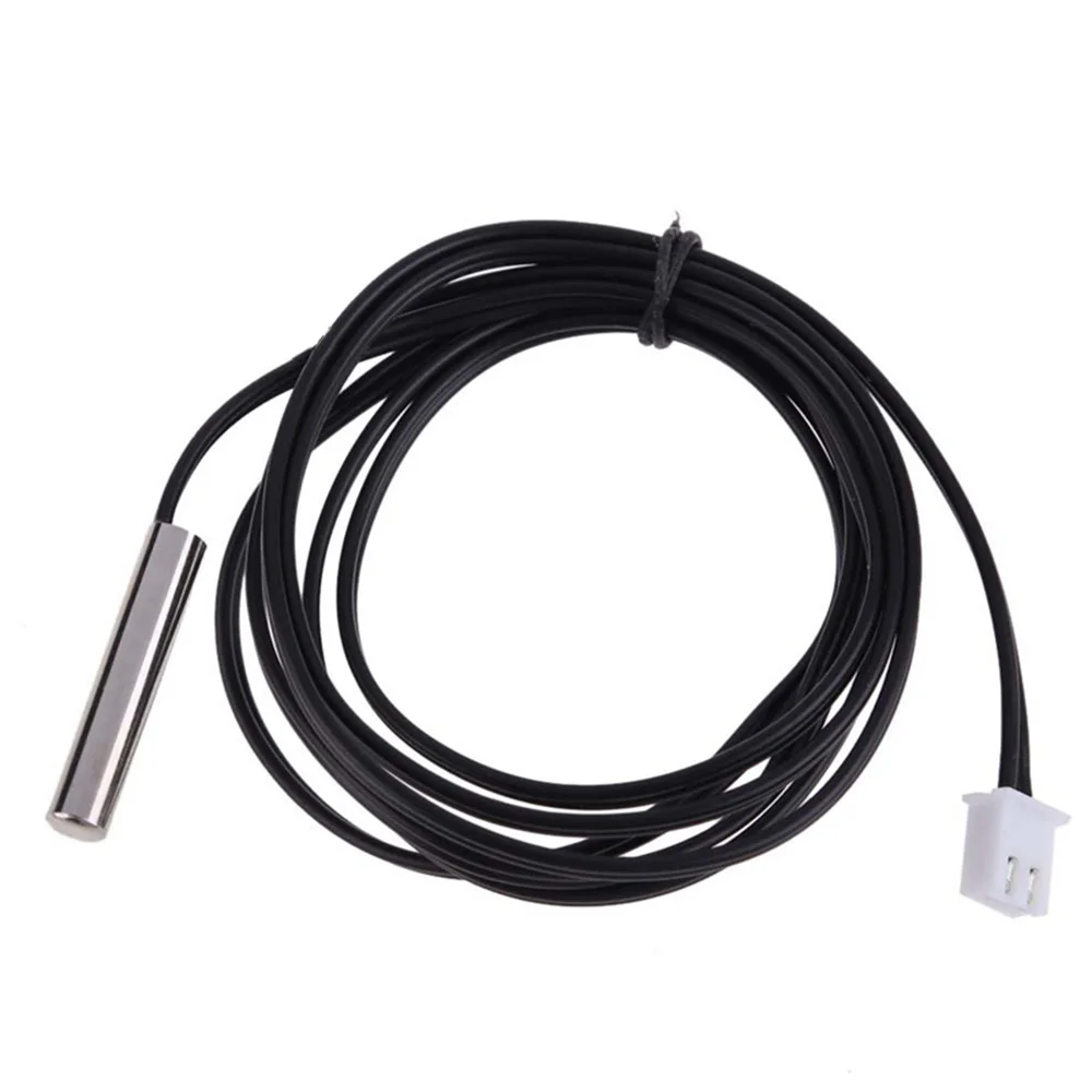 T106 Temperature Sensor Probe -50℃-110℃ High Accuracy Water-resistant NTC 10K/B3435 Thermistor Wire Temperature Probe Cable